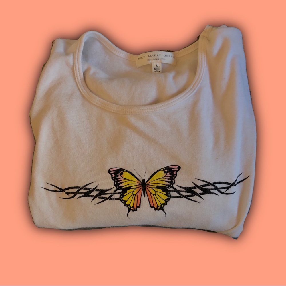 Urban Outfitters butterfly long sleeve
